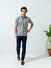 Green Pique Mercerized Polo Shirt