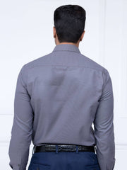 Classic Grey Structured Shirt
