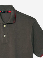 Brown Sporty Polo