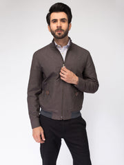 Brown Twill Jacket