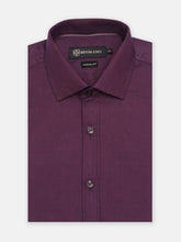 Burgundy & Blue Gingham Checkered Shirt