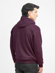 Burgundy Heavyweight Fleece Hoodie