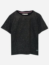 Charcoal Neppy Short Sleeves Casual T-Shirt