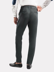 Charcoal Twill Structured Semi Formal Chino