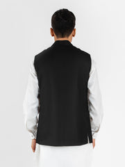 Classic Black Formal Waistcoat