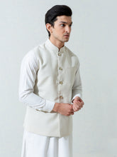 Cream Formal Twill Waistcoat