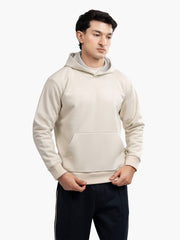 Cream Heavyweight Fleece Hoodie