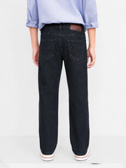 Dark Grey Straight Fit Casual Denim - Junior
