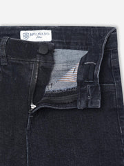 Dark Grey Straight Fit Casual Denim - Junior