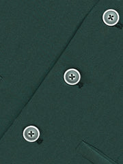Green Formal Vest With Bow - Junior