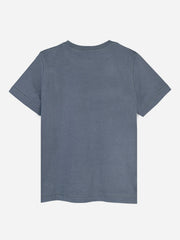 Grey Graphic Printed Casual T-Shirt