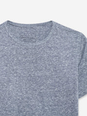 Grey Snow Effect Crew Neck T-Shirt - Junior