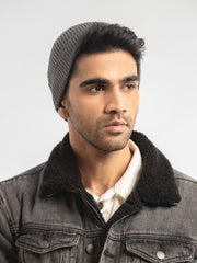 Grey Melange Beanie Cap
