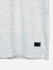 Heather Grey Graphic Printed Casual T-Shirt
