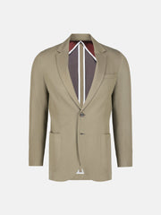 Khaki Twill Blazer
