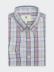 Light Olive Multi Color Checkered Shirt - Luxe