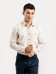 Light Beige Corduroy Shirt