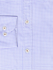 Lilac Gingham Formal Shirt - Luxe