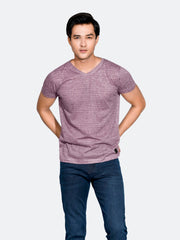 Maroon Light Weight V-Neck T-Shirt