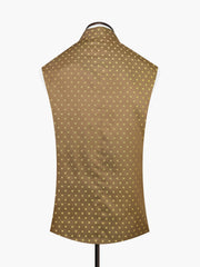 Mustard Polka Dot Waistcoat