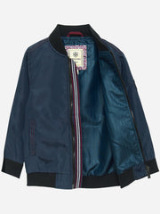 Navy Blue Light Weight Casual Bomber Jacket