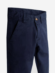 Navy Blue Structured Trouser