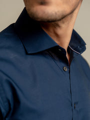 Navy Blue Super Fine Formal Shirt