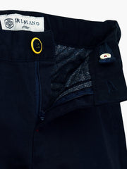 Navy Twill Casual Trouser