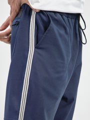 Navy Blue Super Soft Cotton Pajama With Detailing