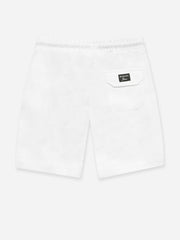 Off-White Linen Casual Shorts - Junior