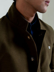 Olive Green Moleskin Jacket – Limited Edition