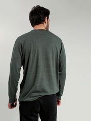 Olive Neppy Long Sleeve T-shirt