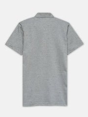 Olive Structured Polo With Cutaway Collar