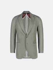 Olive Green Light Weight Linen Blazer