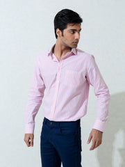 Pink Bengal Striped Shirt