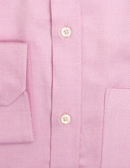 Pink Dobby Structured Shirt