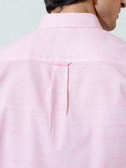 Pink Floral Printed Shirt