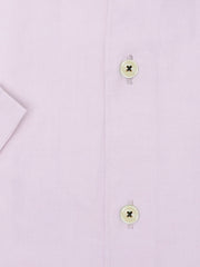 Pink Light Weight Linen Half Sleeve Shirt
