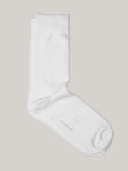 Plain White Cotton Socks