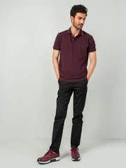 Purple Sporty Polo