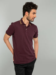Purple Sporty Polo