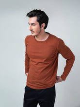 Rusty Orange Long Sleeve T-Shirt