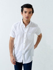 Super Light White Half Sleeve Shirt