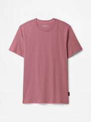 Tea Pink 100% Cotton Basic Tee