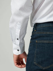 White Printed Shirt