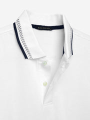 White Sporty Polo