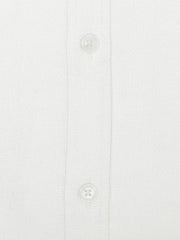 White Structured Formal Shirt