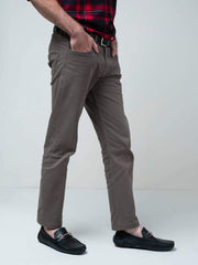 Sandy Brown Five Pocket Trouser