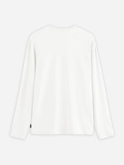 White Long Sleeve Crew Neck T-Shirt