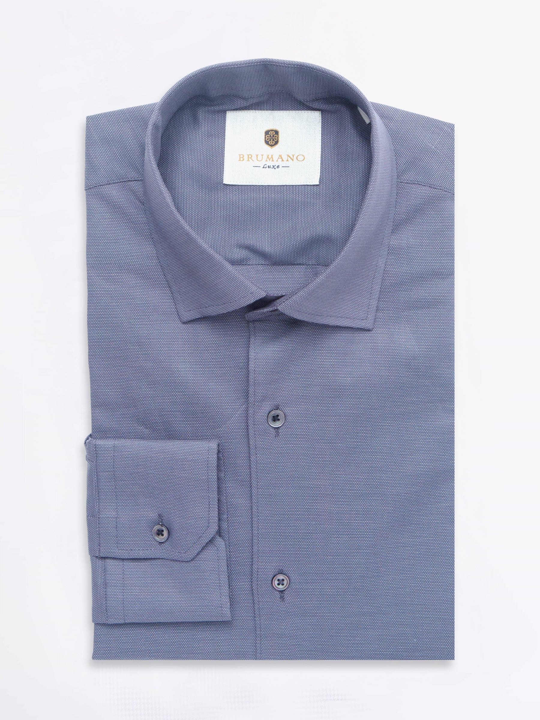 Classic Grey Structured Shirt